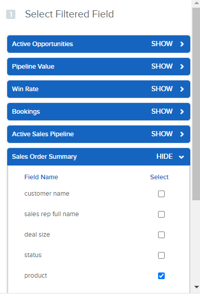 Each box represents a report on the dashboard. As an agent with view permission, you cannot control what fields are shown.